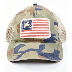 NWT IDYLLWIND WOMEN'S STAR SPANGLED CAMO BASEBALL CAP